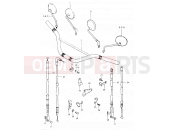 55 - HANDLEBAR (MODEL D) - Suzuki DR500S D (1983)