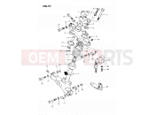 51 - STEERING STEM - Suzuki DR500S D (1983)