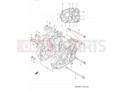 SUZUKI DR650S P (1993) 3 - CRANKCASE
