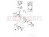 SUZUKI DR650S P (1993) 5 - CRANKSHAFT