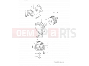 SUZUKI DR650S P (1993) 13 - OIL PUMP