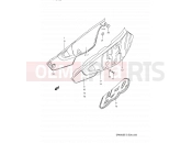 SUZUKI DR650S P (1993) 33 - FRAME COVER (MODEL N/P)