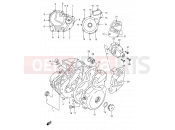 SUZUKI DR650SE K4 (2004) (E03,E28,E33) 4 - CRANKCASE COVER