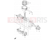 SUZUKI DR650SE K4 (2004) (E03,E28,E33) 5 - CRANKSHAFT