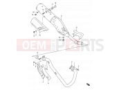 SUZUKI DR650SE K4 (2004) (E03,E28,E33) 12 - MUFFLER
