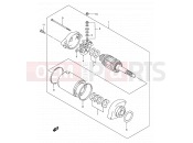 SUZUKI DR650SE K4 (2004) (E03,E28,E33) 19 - STARTING MOTOR