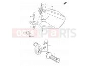 SUZUKI DR650SE K4 (2004) (E03,E28,E33) 39 - RIGHT HANDLE LEVER