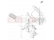 SUZUKI DR650SE K4 (2004) (E03,E28,E33) 40 - LEFT HANDLE LEVER