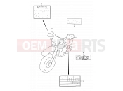 SUZUKI DR650SE K4 (2004) (E03,E28,E33) 42 - LABEL