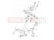 SUZUKI DR650SE K4 (2004) (E03,E28,E33) 45 - STEERING STEM