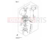 SUZUKI DR650SE K6 (2006) (E03,E28,E33) 11 - CARBURETOR