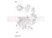 SUZUKI DR650SE K9 (2009) (E03,E28,E33) 5 - CRANKCASE COVER