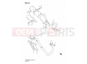 SUZUKI DR650SE K9 (2009) (E03,E28,E33) 13 - MUFFLER