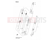SUZUKI DR650SE K9 (2009) (E03,E28,E33) 45 - FRONT DAMPER