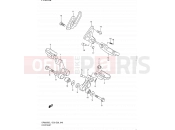 SUZUKI DR650SE L1 (2011) (E03,E28,E33) 40 - FOOTREST
