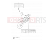 SUZUKI DR650SE L1 (2011) (E03,E28,E33) 54 - LABEL (DR650SEL1 E28)