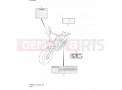SUZUKI DR650SE L1 (2011) (E03,E28,E33) 55 - LABEL (DR650SEL1 E33)