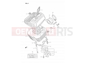 SUZUKI DS80 J (1988) (E24) 1 - CYLINDER