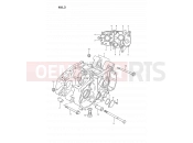 SUZUKI DS80 L (1990) (E03) 2 - CRANKCASE