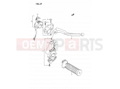 SUZUKI DS80 M (1991) (E24) 27 - RIGHT HANDLE SWITCH