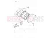 SUZUKI DS80 P (1993) (E03) 6 - AIR CLEANER