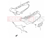 SUZUKI DS80 T (1996) (E24) 22 - FRAME COVER