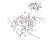 SUZUKI DS80 W (1998) (E03,E28,E33) 2 - CRANKCASE
