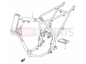 SUZUKI DS80 W (1998) (E03,E28,E33) 17 - FRAME