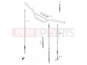 SUZUKI DS80 W (1998) (E03,E28,E33) 24 - HANDLEBAR