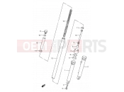 SUZUKI DS80 W (1998) (E24) 28 - FRONT DAMPER