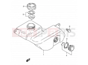 SUZUKI DS80 X (1999) (E24) 21 - OIL TANK