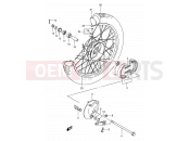 SUZUKI DS80 Y (2000) (E24) 30 - FRONT WHEEL