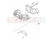 28 - REAR COMBINATION LAMP (E24) - Suzuki FB100 / FB100D S (1995)