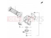 42 - LEFT HANDLE LEVER - Suzuki FB100 / FB100D S (1995)