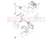 SUZUKI FB100 X (1999) 26 - TURN SIGNAL LAMP (E24)
