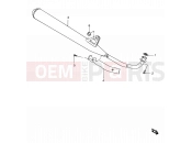 SUZUKI FB100 Y (2000) 12 - MUFFLER
