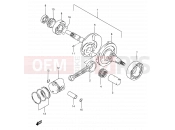 SUZUKI FB80 M (1991) 5 - CRANKSHAFT