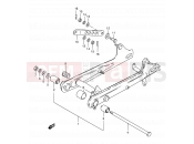 SUZUKI FB80 M (1991) 38 - REAR SWINGING ARM