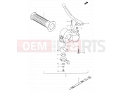 SUZUKI FZ50 Z (1982) 51 - LEFT HANDLE SWITCH (E25)
