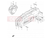 SUZUKI FZ50 K (1989) 4 - CRANKCASE COVER