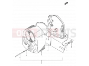 SUZUKI FZ50 L (1990) 29 - REAR COMBINATION LAMP (E26)