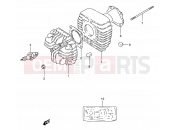 SUZUKI FZ50 X (1999) 1 - CYLINDER
