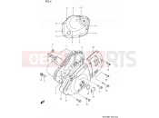 SUZUKI GN125E P (1993) (E03) 4 - CRANKCASE COVER