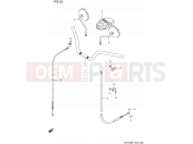 SUZUKI GN125E P (1993) (E03) 35 - HANDLEBAR - FRONT CABLE