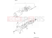 SUZUKI GN125E S (1995) 16 - STARTING MOTOR