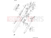 SUZUKI GN125E S (1995) 39 - FRONT FORK (MODEL M/N/P/R/S)