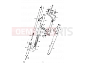 SUZUKI GP100 C (1978) 46 - FRONT FORK (E06)