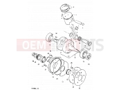 4 - CRANKSHAFT - Suzuki GP100U X (1999)