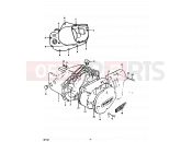 SUZUKI GP100U N (1992) 3 - CRANKCASE COVER