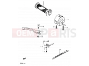 SUZUKI GR650 / GR650X E (1984) 61 - RIGHT HANDLE SWITCH